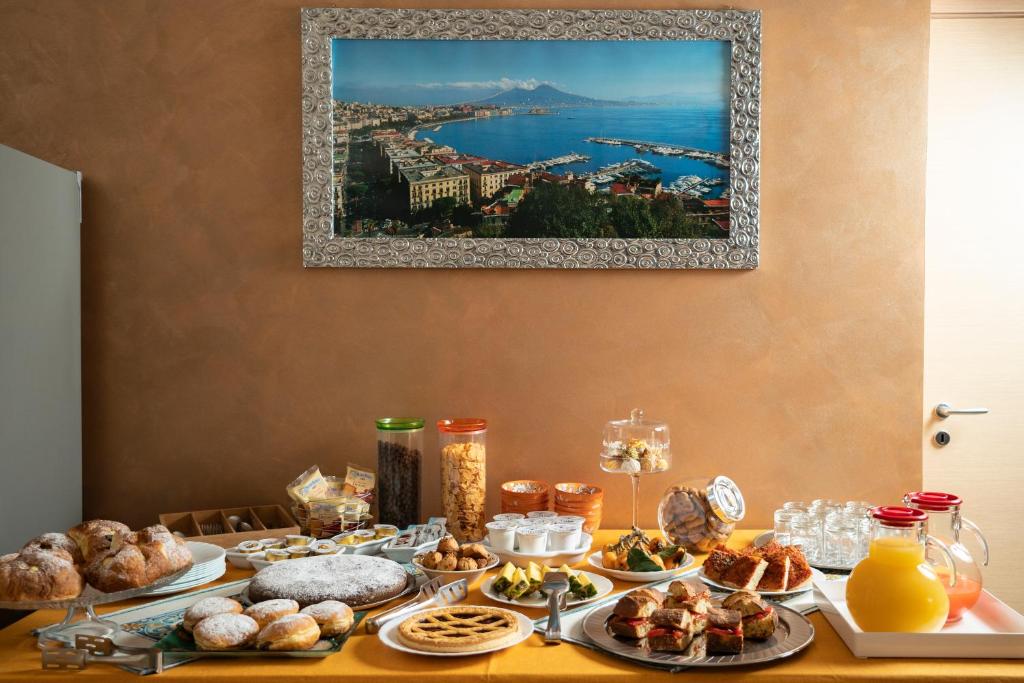 Jedlo v ubytovaní bed & breakfast alebo blízkom okolí