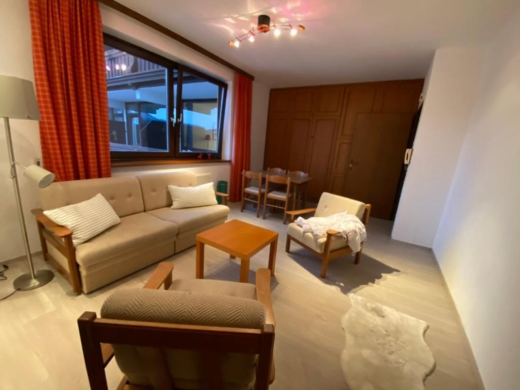 Posezení v ubytování Dachstein Panorama-Lodge