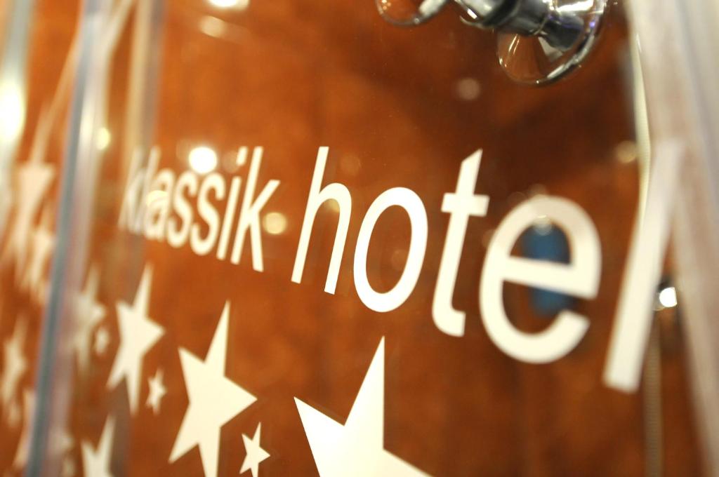 Certifikát, hodnocení, plakát nebo jiný dokument vystavený v ubytování Hotel Klassik Berlin