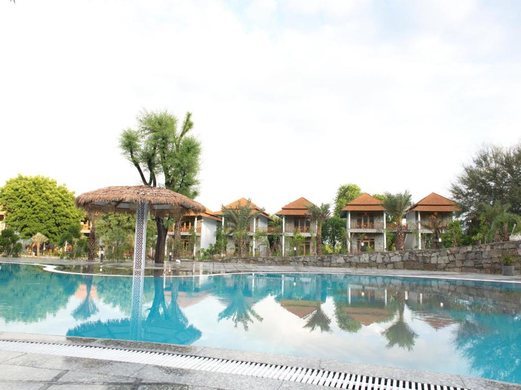 Bazén v ubytování Wild Rose Resort and Spa nebo v jeho okolí