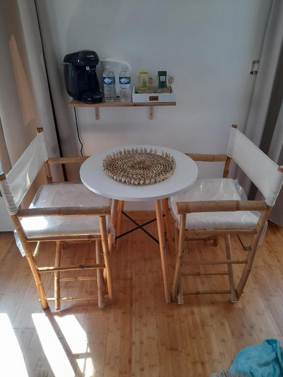 Posezení v ubytování Chambres 2 caps