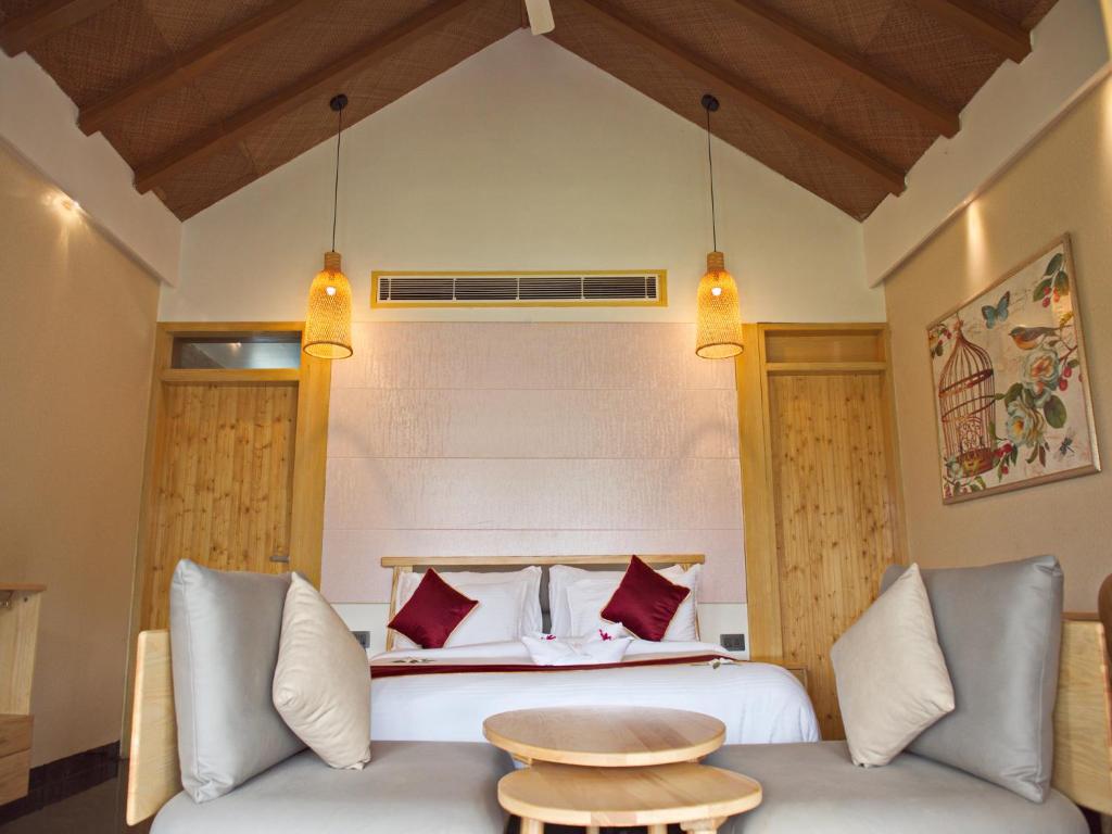 Posezení v ubytování Wild Rose Resort and Spa