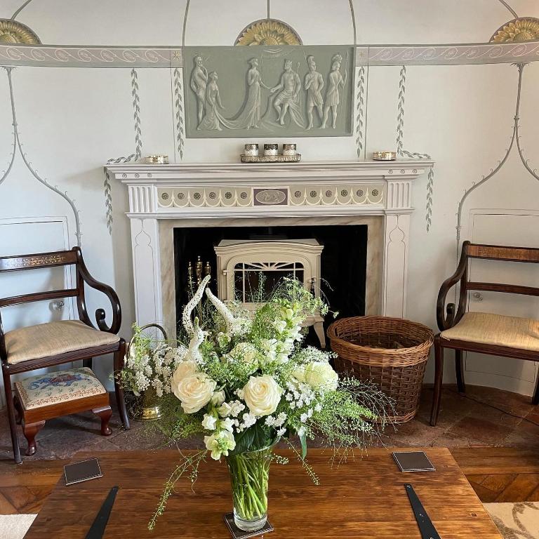 Posezení v ubytování Edgcott House