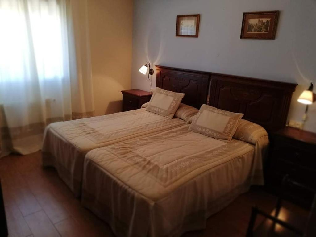 Postel nebo postele na pokoji v ubytování Complejo rural Mirador del Condado