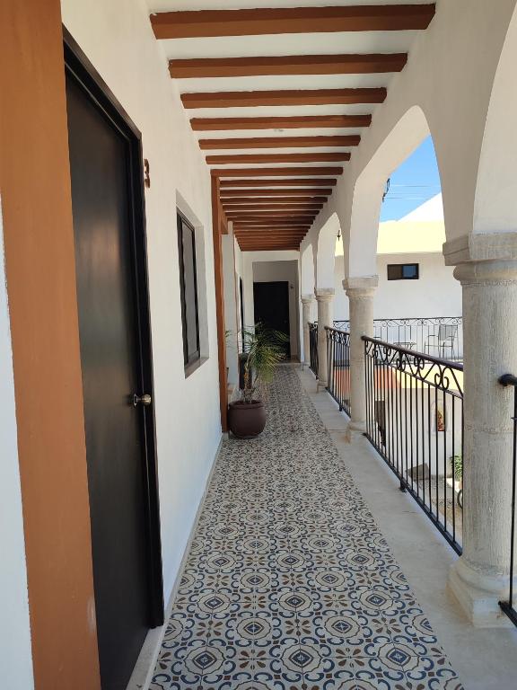 Balkón nebo terasa v ubytování Hotel Casa Henequén