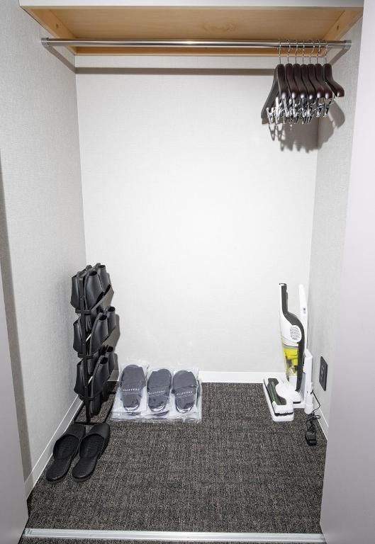 Fitness centrum a/nebo fitness zařízení v ubytování ALPHABED INN 小樽駅前