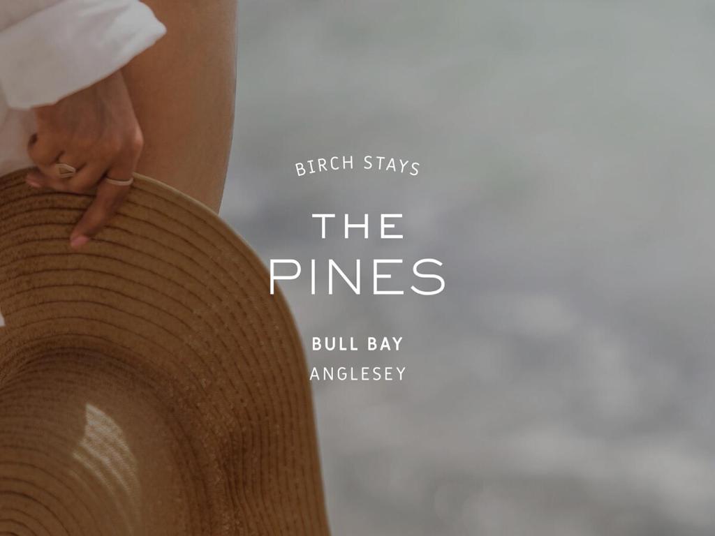a book cover for the pines but bay anxiety at The Pines, At Bull Bay in Amlwch