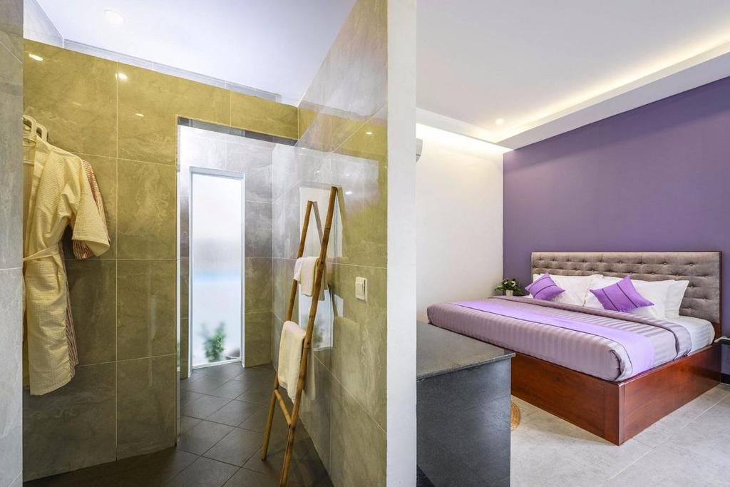 Postel nebo postele na pokoji v ubytování Hotel La Maravilla