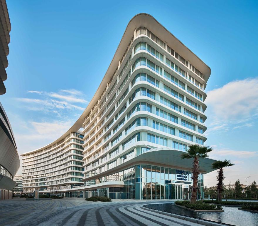 Budova, kde se aparthotel nachází