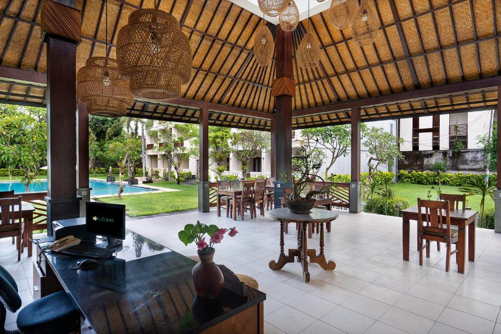 Restaurace v ubytování Kusuma Resort Seminyak