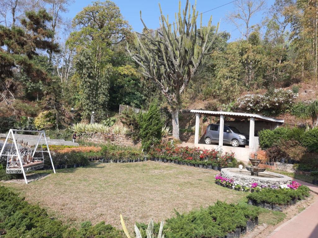 Zahrada ubytování Aaravi Garden Homestay