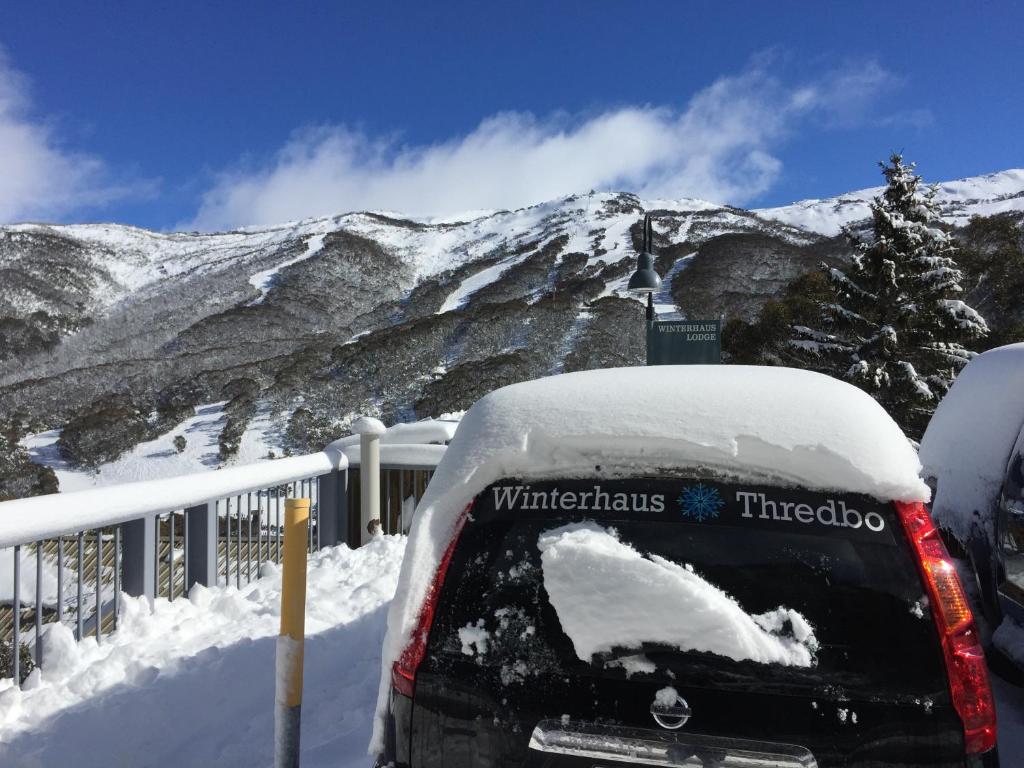 Winterhaus Lodge Thredbo Village v zimě