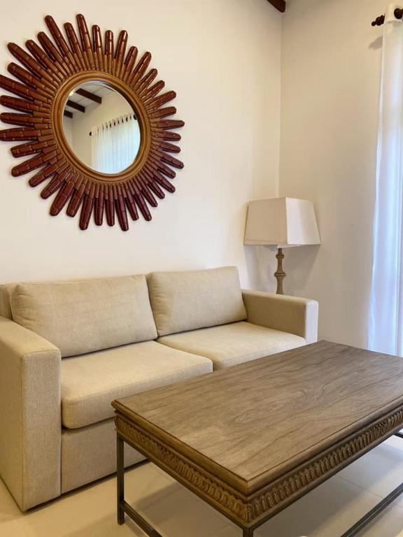 Posezení v ubytování Serenity Villa Dambulla