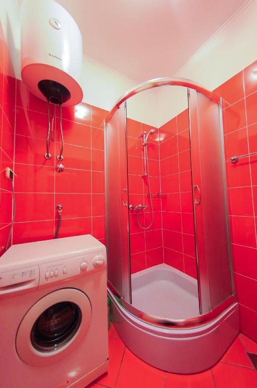 Koupelna v ubytování Apartments Marija Petricevic