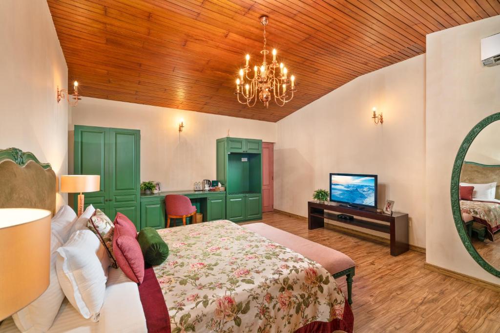 Postel nebo postele na pokoji v ubytování Clove Villa