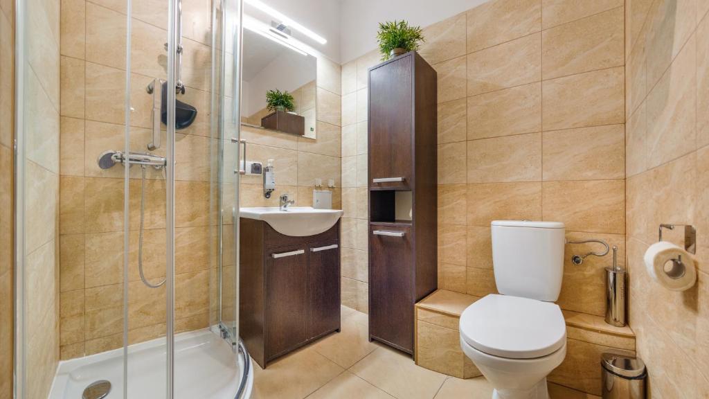 Kúpeľňa v ubytovaní Apartamenty Sun & Snow Old Town Gdańsk