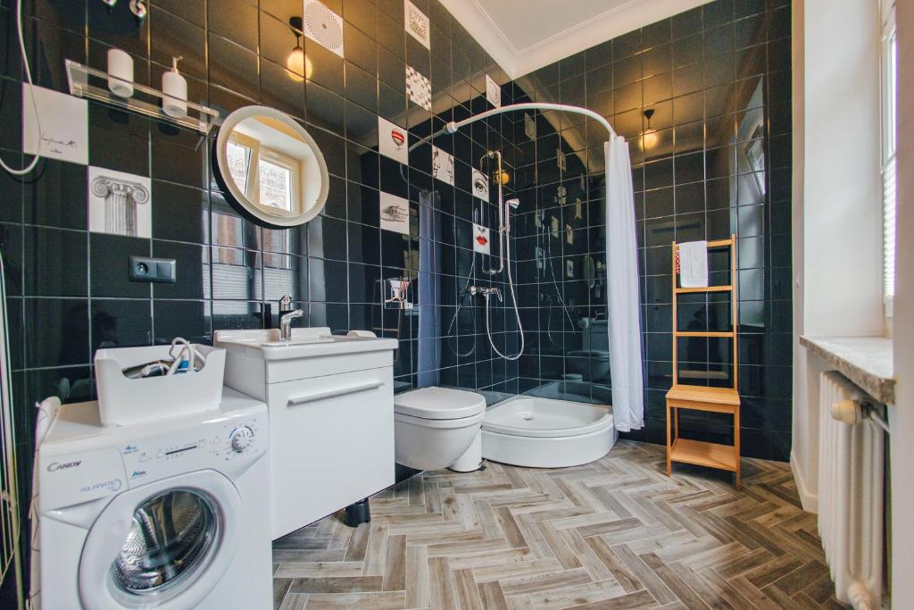 Kúpeľňa v ubytovaní Apartamenty Sun & Snow Old Town Gdańsk