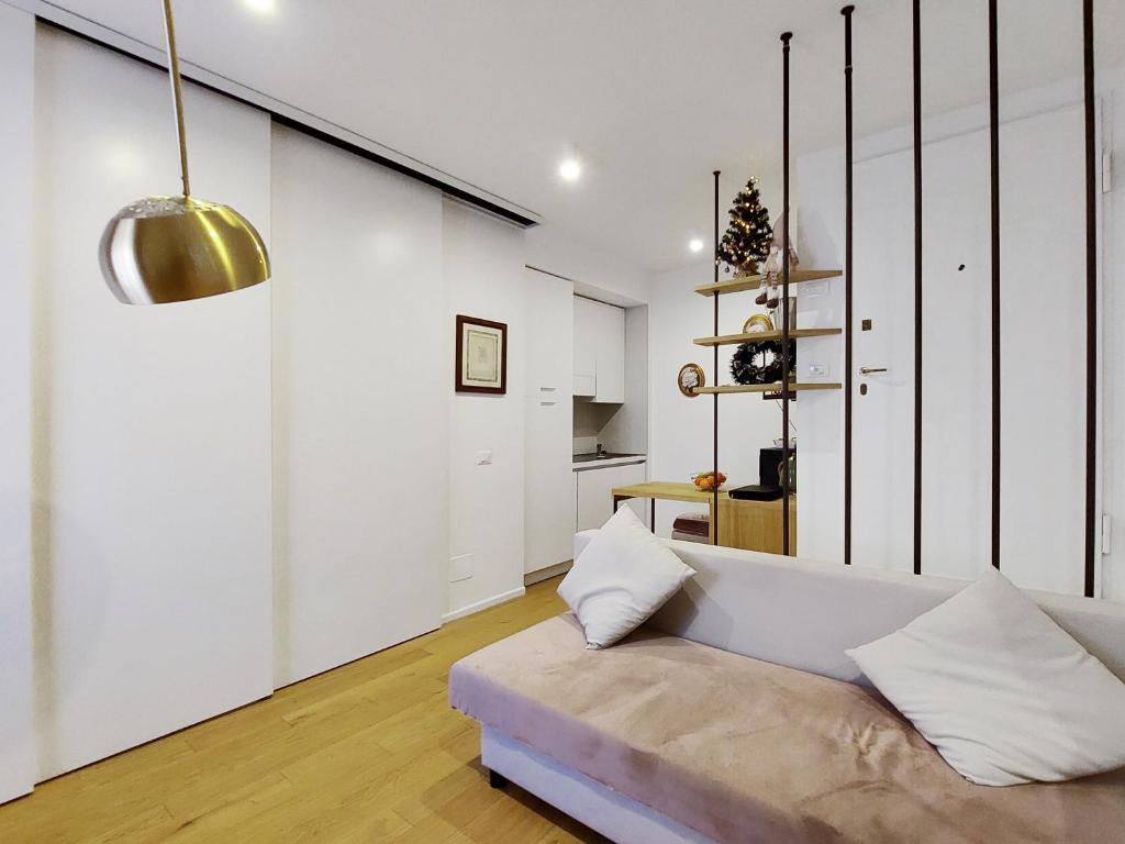 Posteľ alebo postele v izbe v ubytovaní Piazza di Spagna - Suite Donata, strollingrome
