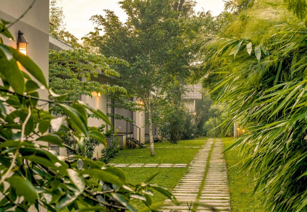 Zahrada ubytování Coffee Greens Resort