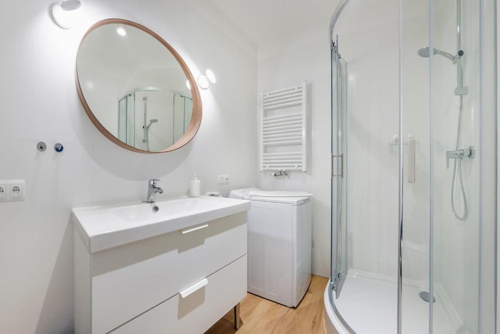 Kúpeľňa v ubytovaní Apartamenty Sun & Snow Angielska Grobla