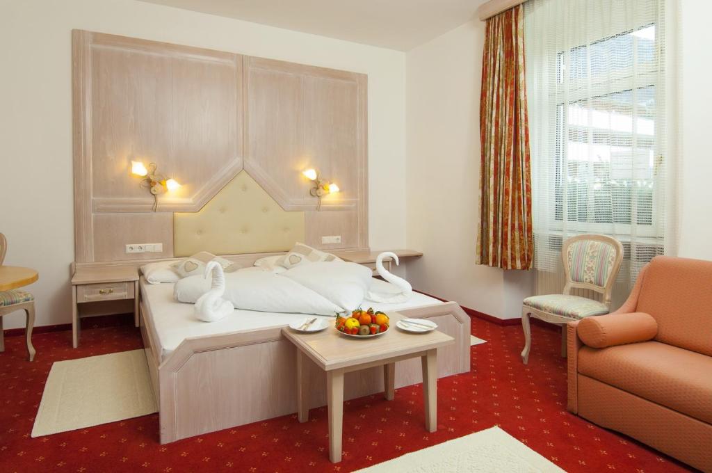 Posezení v ubytování Albergo al Cervo - Gasthof zum Hirschen