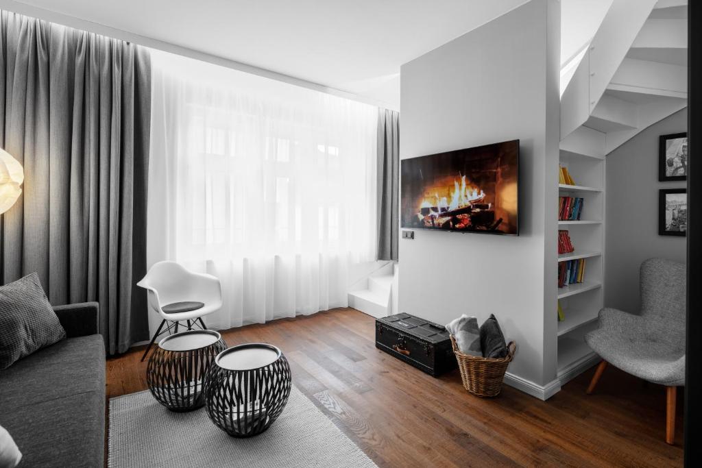 THE MANES Boutique Hotel Prague - Resim 27