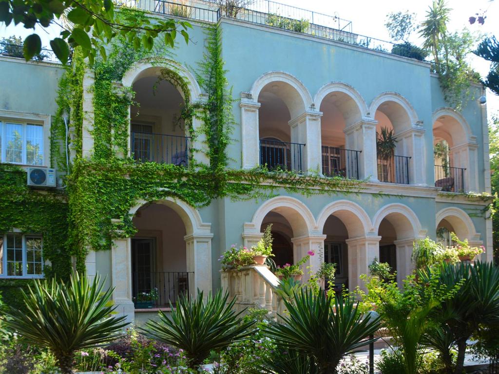 Budova, kde se bed and breakfast nachází