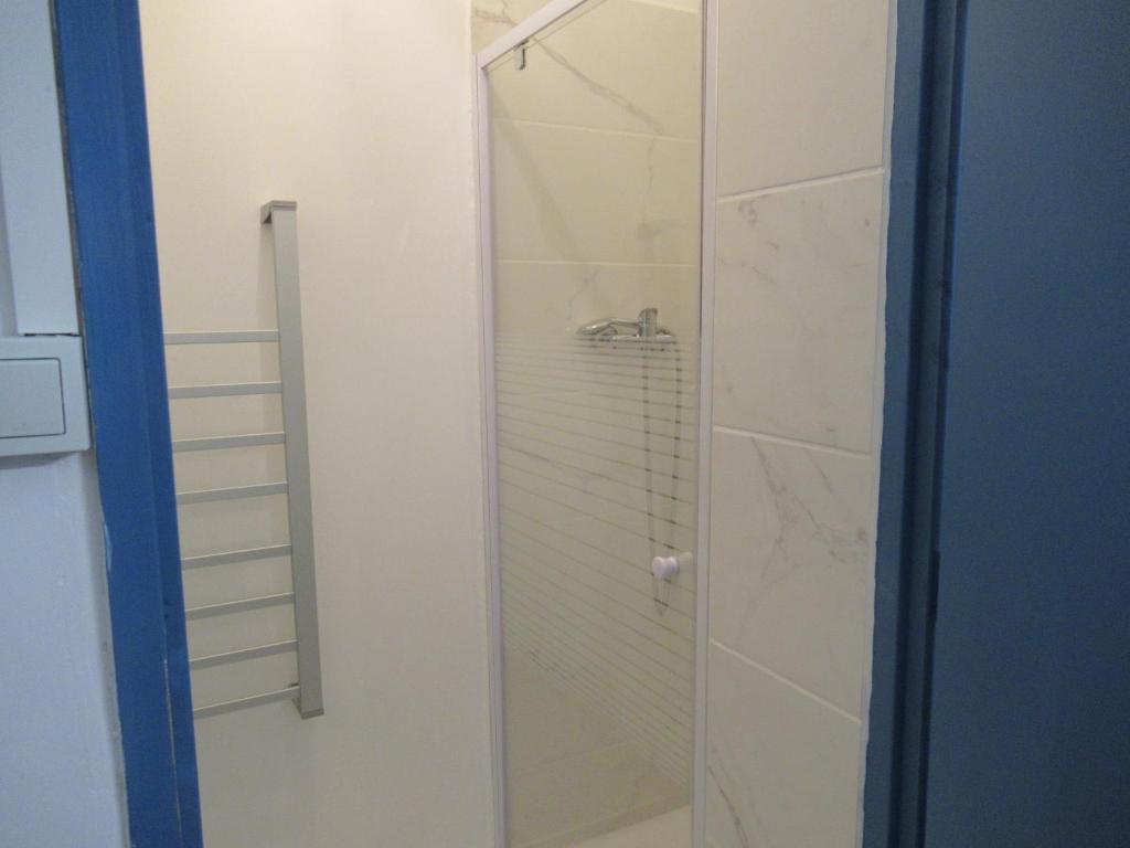 Kúpeľňa v ubytovaní Gîte la Chaumette appartement Turquoise