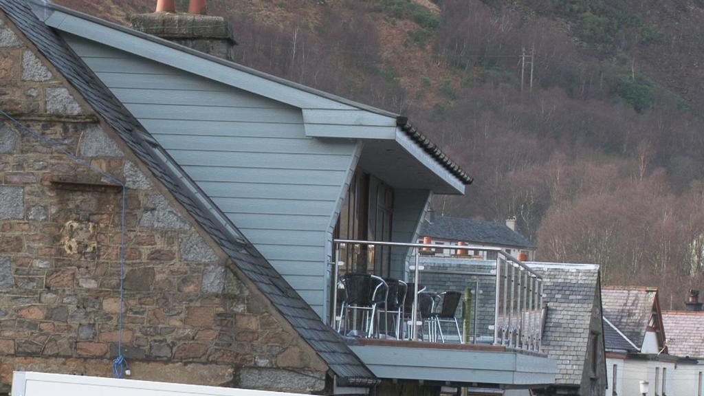 Balkón nebo terasa v ubytování Highland Getaway