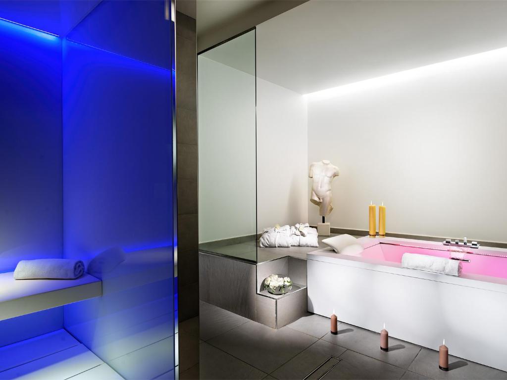 Koupelna v ubytování Corte Gondina Boutique Hotel