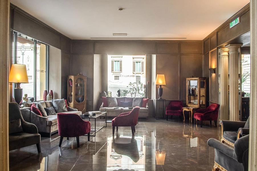 Posezení v ubytování Colonna Palace Hotel