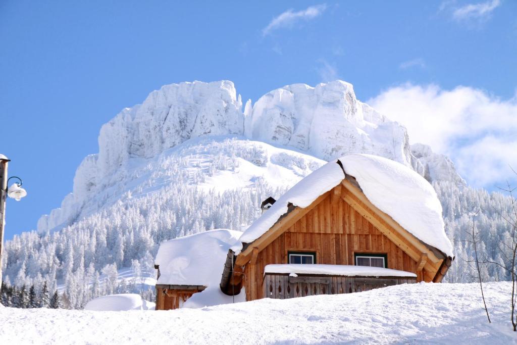 AlpenParks Hagan Lodge Altaussee v zimě