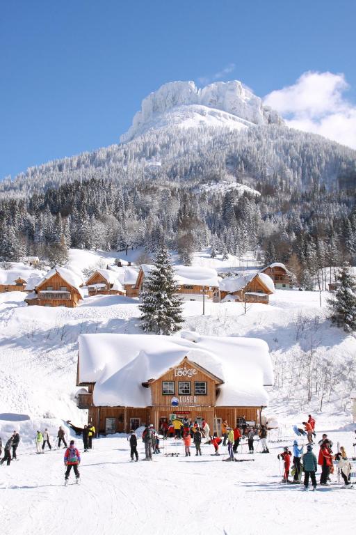 AlpenParks Hagan Lodge Altaussee v zimě
