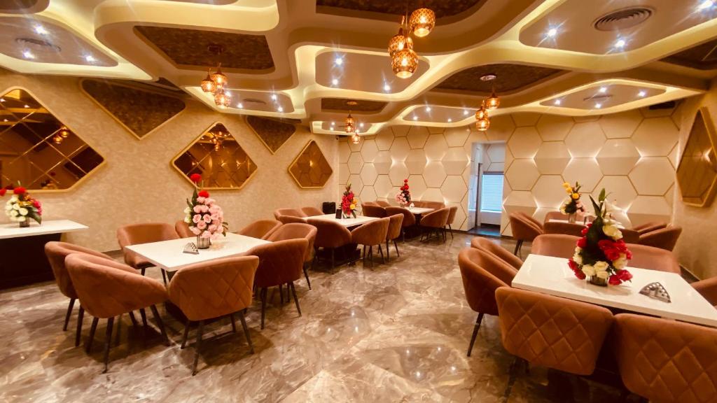 Posezení v ubytování Hotel Amar Palace