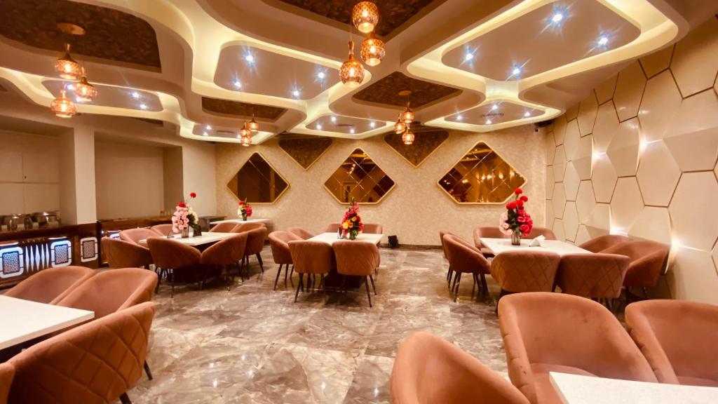 Posezení v ubytování Hotel Amar Palace