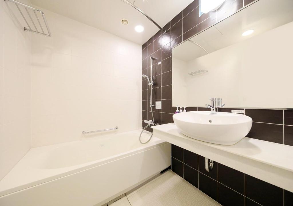 Koupelna v ubytování Richmond Hotel Namba Daikokucho