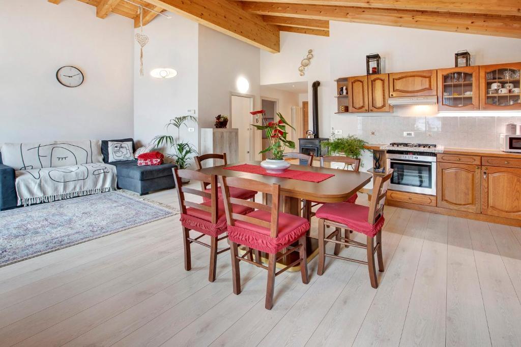 A kitchen or kitchenette at Casa Sergio