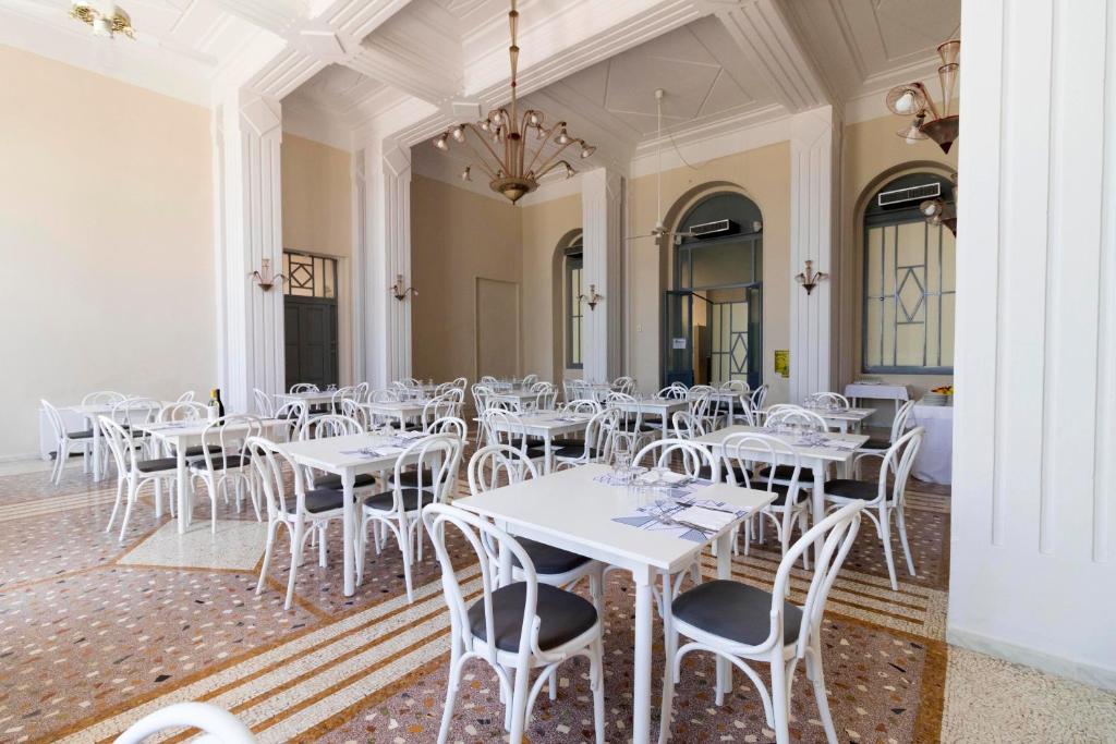 Restaurace v ubytování Albergo Palazzo
