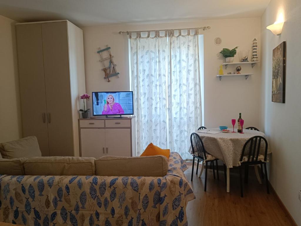 TV a/nebo společenská místnost v ubytování Civico1280 Holiday