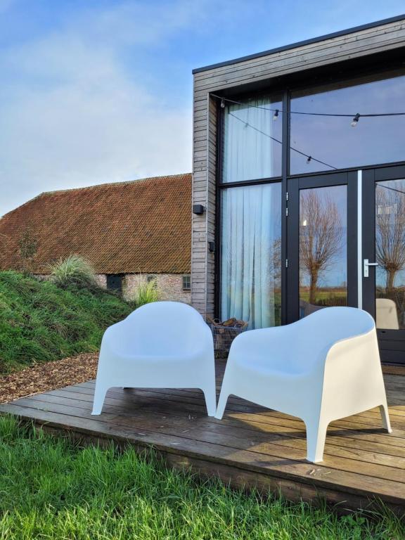 Fotografie z fotogalerie ubytování Tiny House Lantliv Oostkapelle, bij de boer v destinaci Oostkapelle