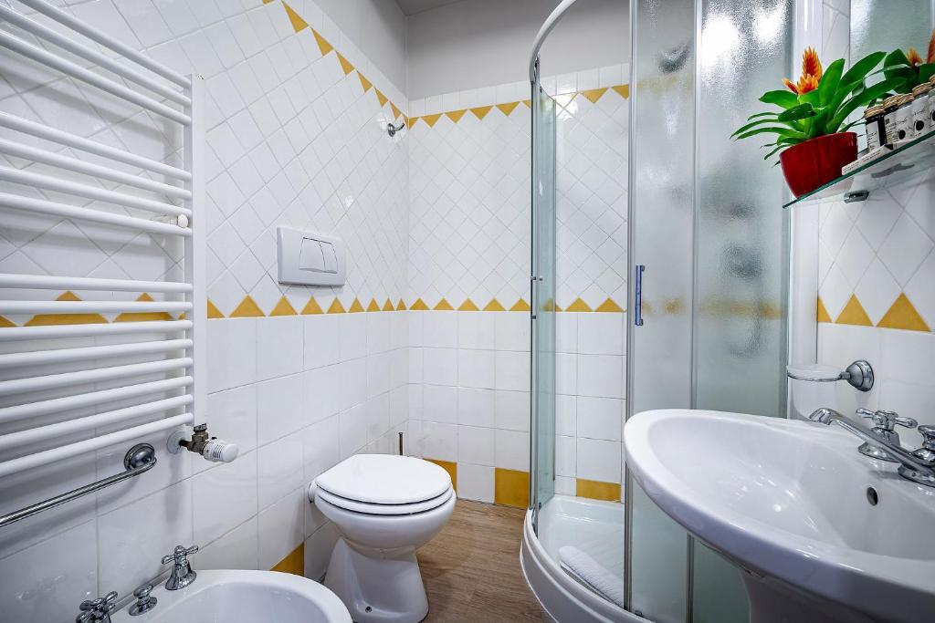 A bathroom at Residenza Giotto