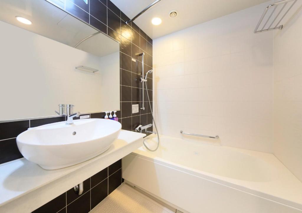 Koupelna v ubytování Richmond Hotel Namba Daikokucho