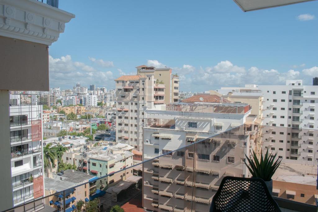 Nespecifikovaný výhled na destinaci Santo Domingo nebo výhled na město při pohledu z aparthotelu