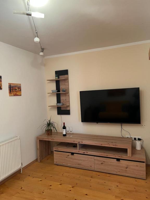 TV a/nebo společenská místnost v ubytování Haus Karner