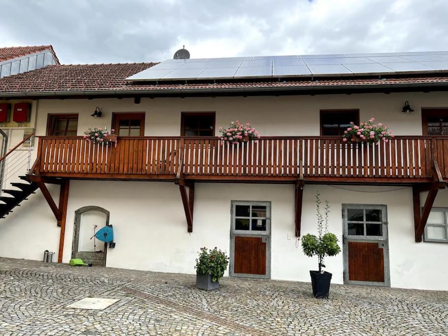 Budova, kde se apartmán nachází