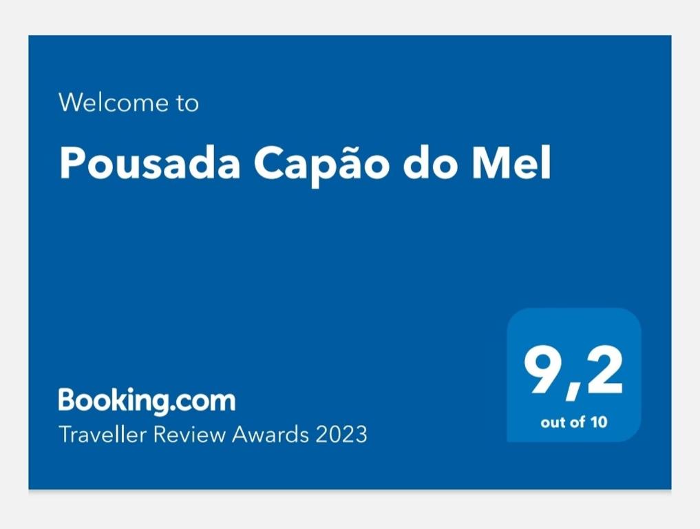 Certifikát, hodnocení, plakát nebo jiný dokument vystavený v ubytování Pousada Capão do Mel