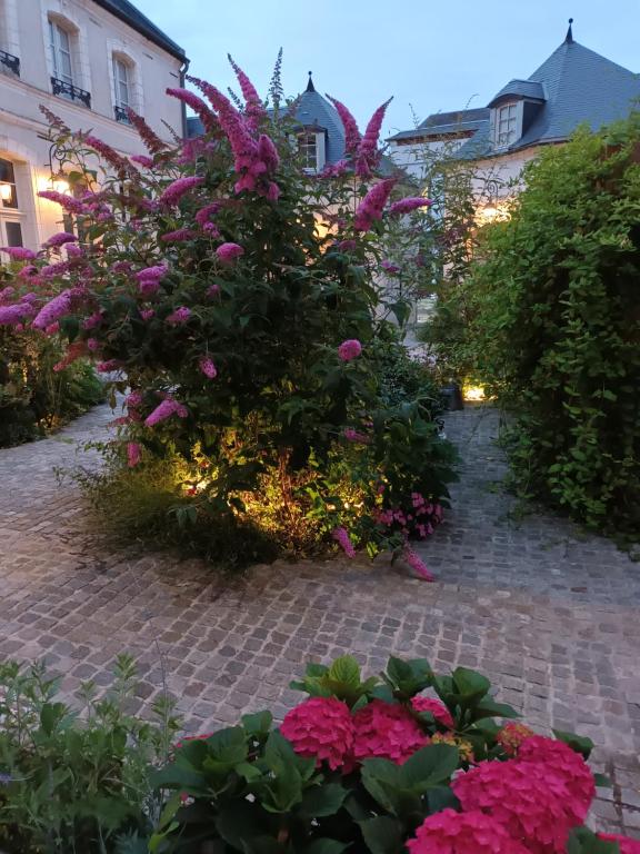 Zahrada ubytování Hôtel Loysel le Gaucher
