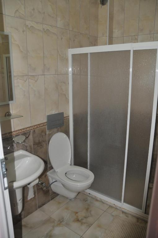 Koupelna v ubytování Tolay Hotel