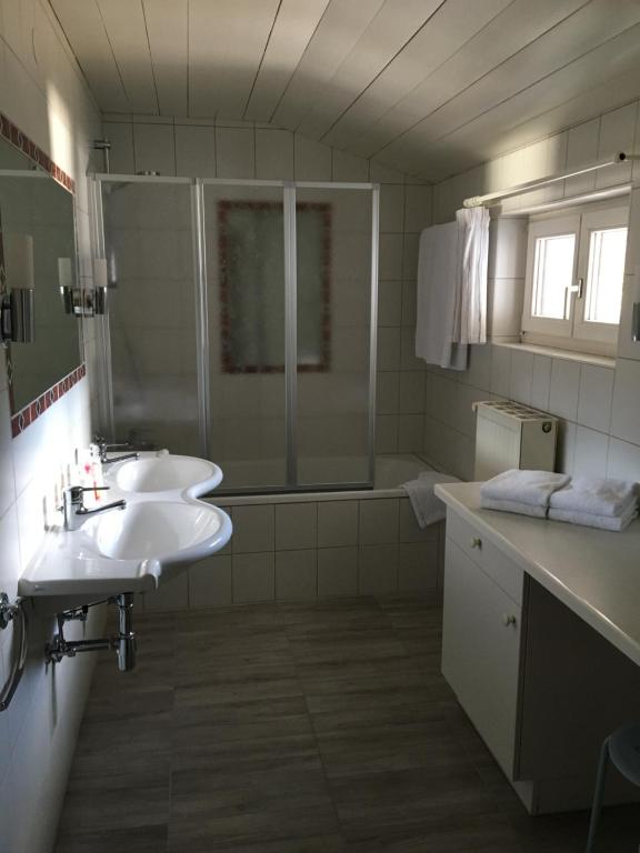 Kúpeľňa v ubytovaní Landhaus Holzereck