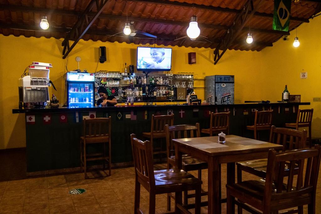 Lounge atau bar di Roxy's Bed & Breakfast